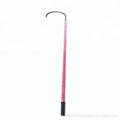 High Voltage Safety Insulated Rescue Hook for Electrical Emergencies